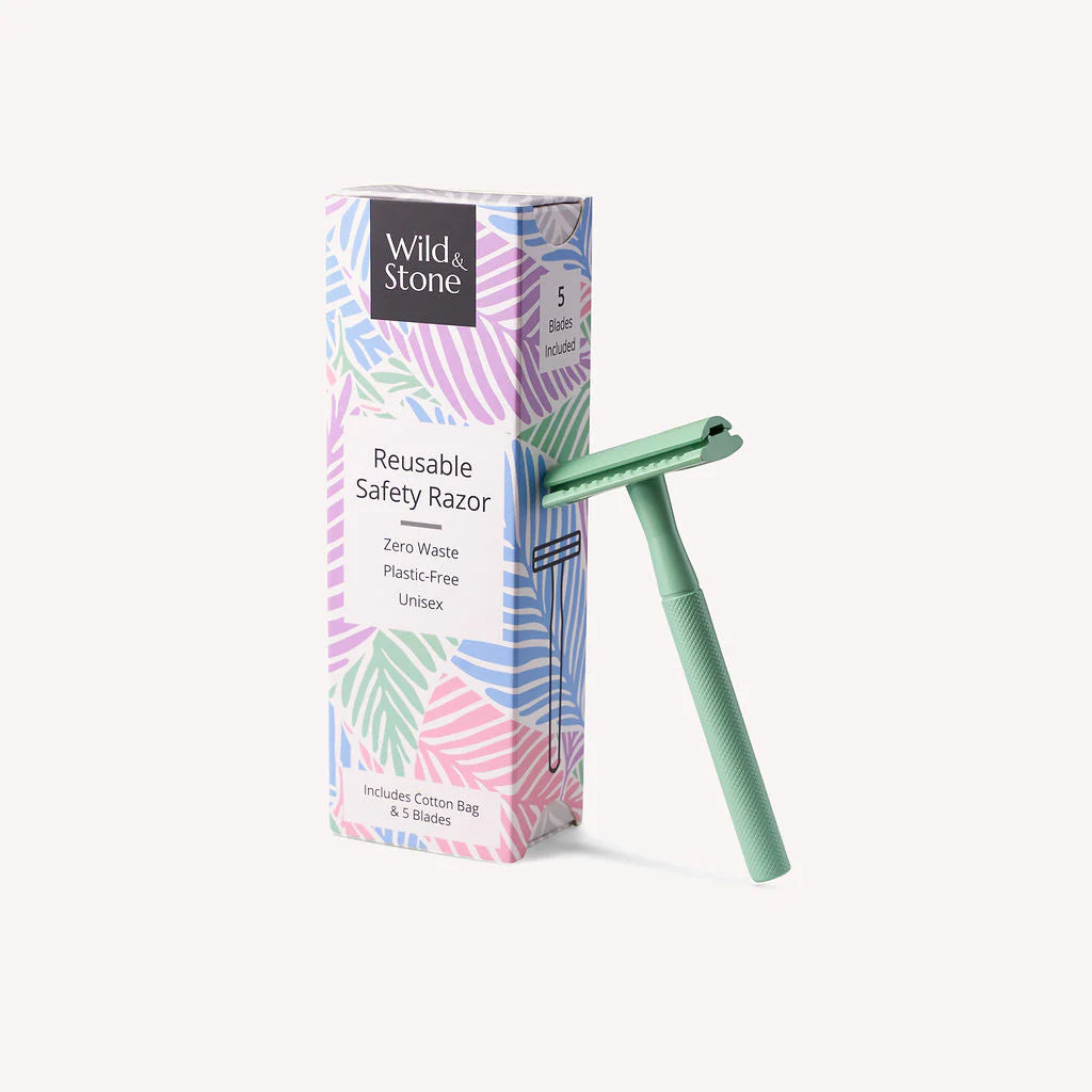 Wild & Stone - Reusable Safety Razor Green