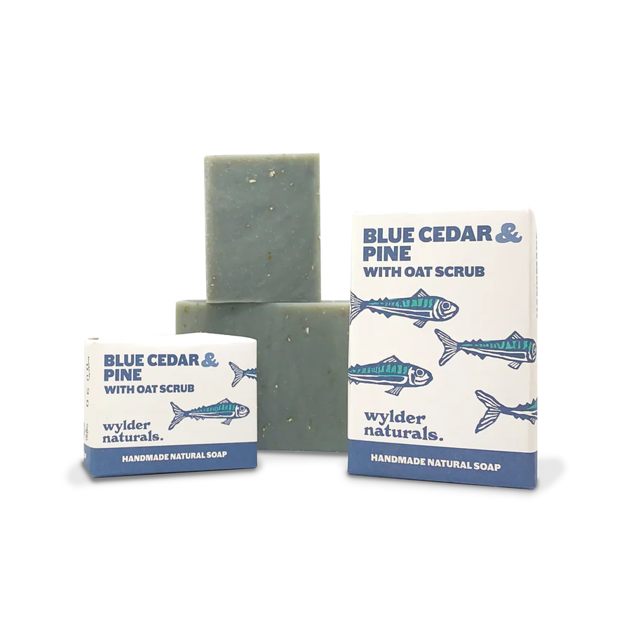 Wylder Naturals - Blue Cedar & Pine with Oats Soap Bar