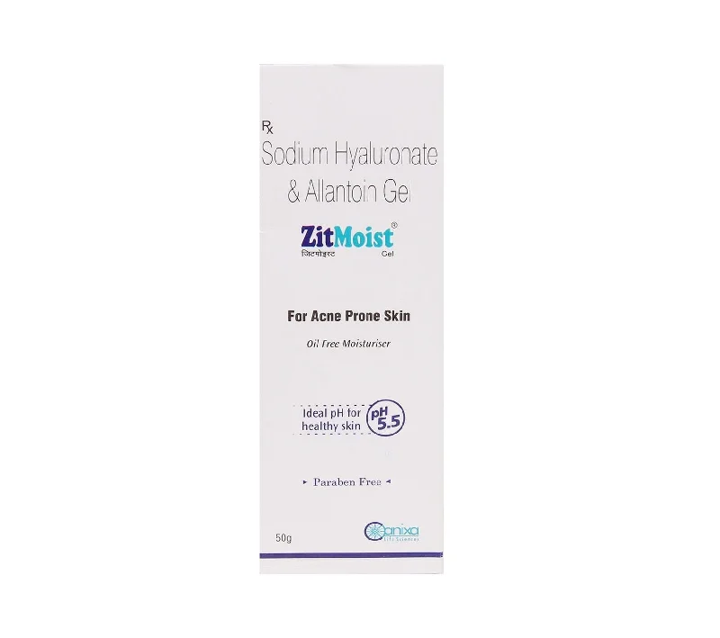 ZitMoist Gel For Acne Prone Skin, 50gm